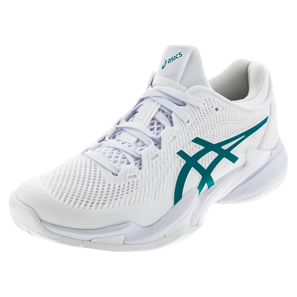 Court Ff Tennis Shoes White And Pitch Green