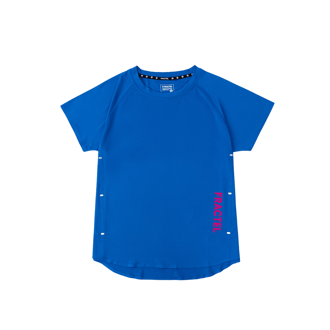 V-cobalt Blue Performance Tee