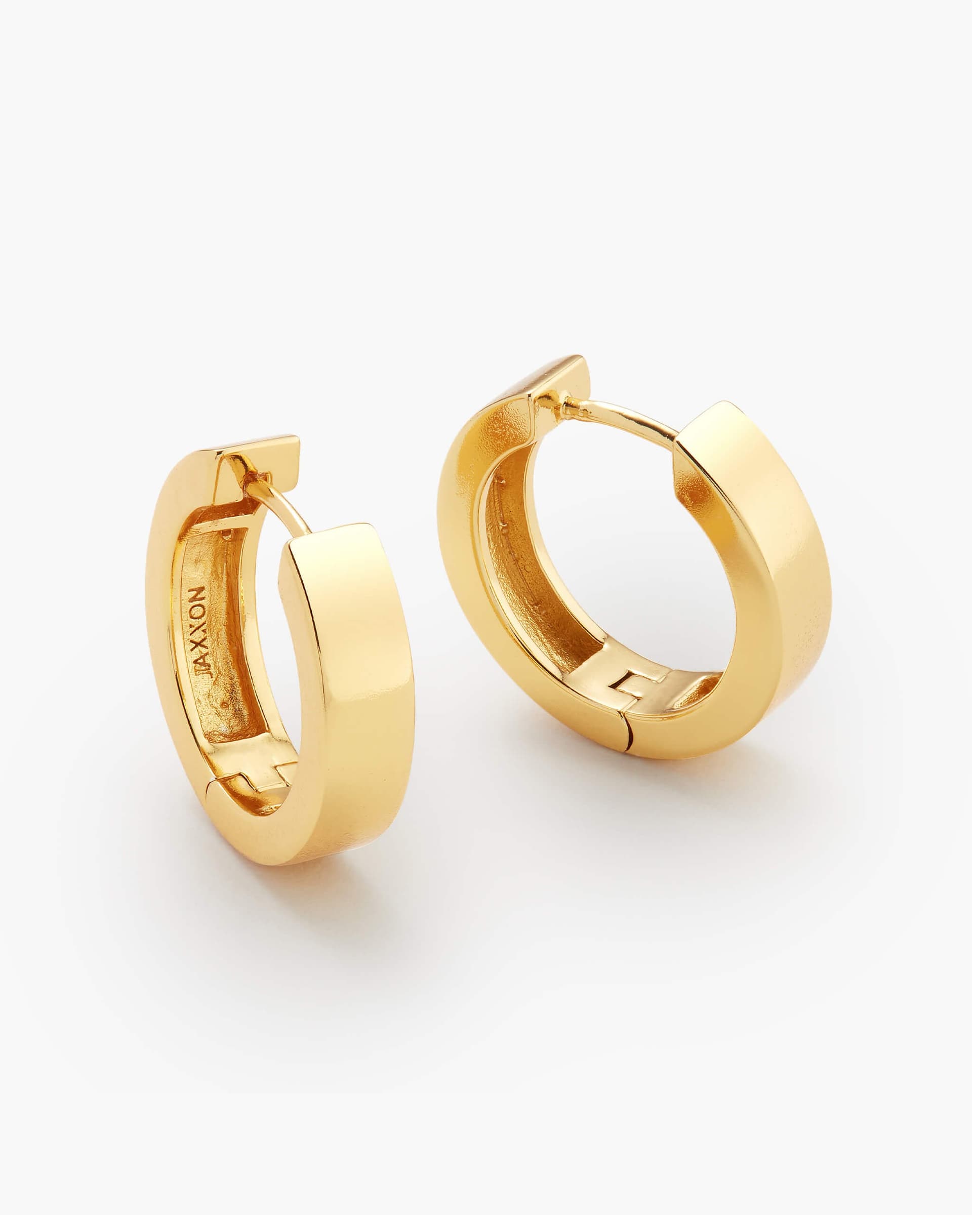Hoop Earrings Gold by JAXXON